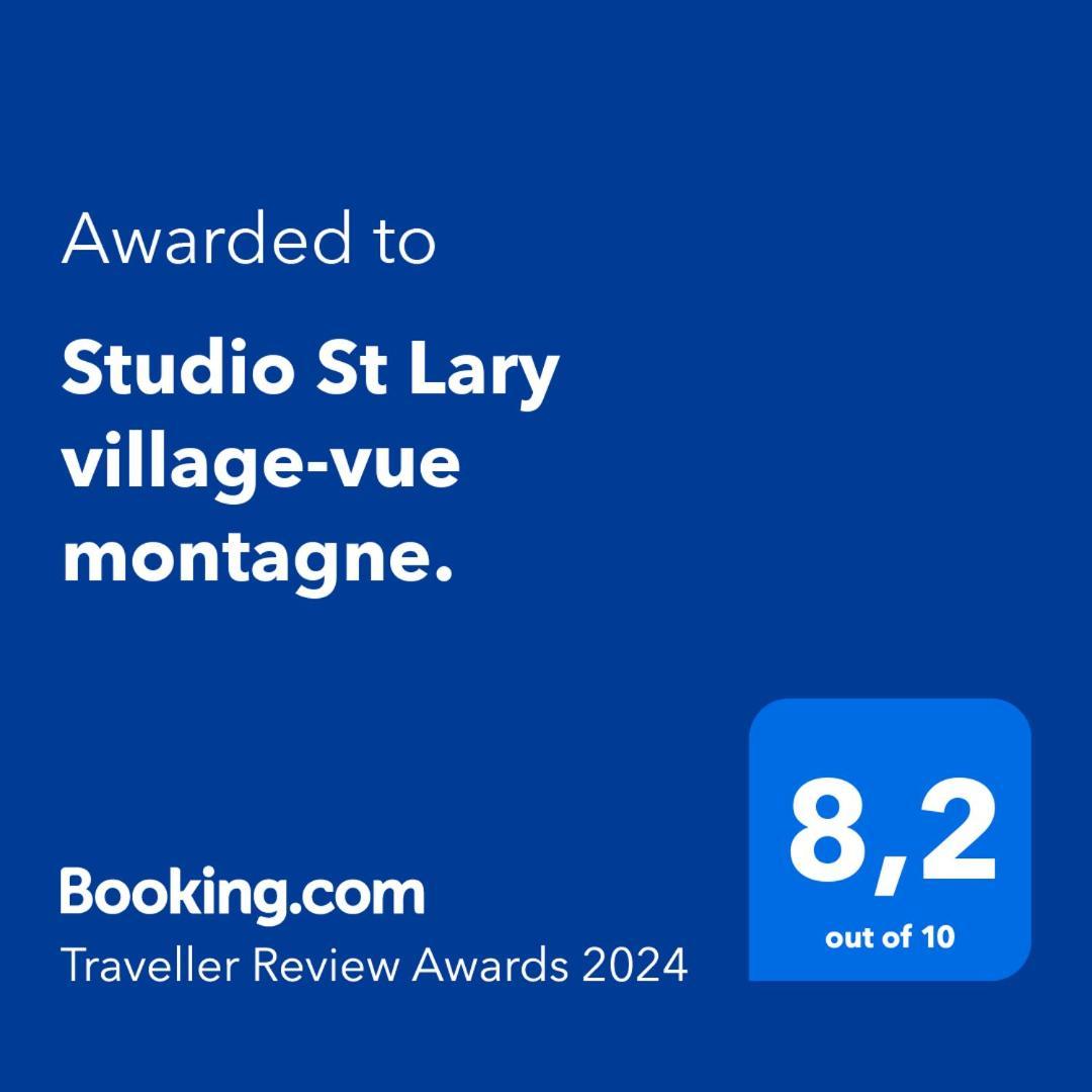 Studio St Lary village-vue montagne. Saint-Lary-Soulan Extérieur photo