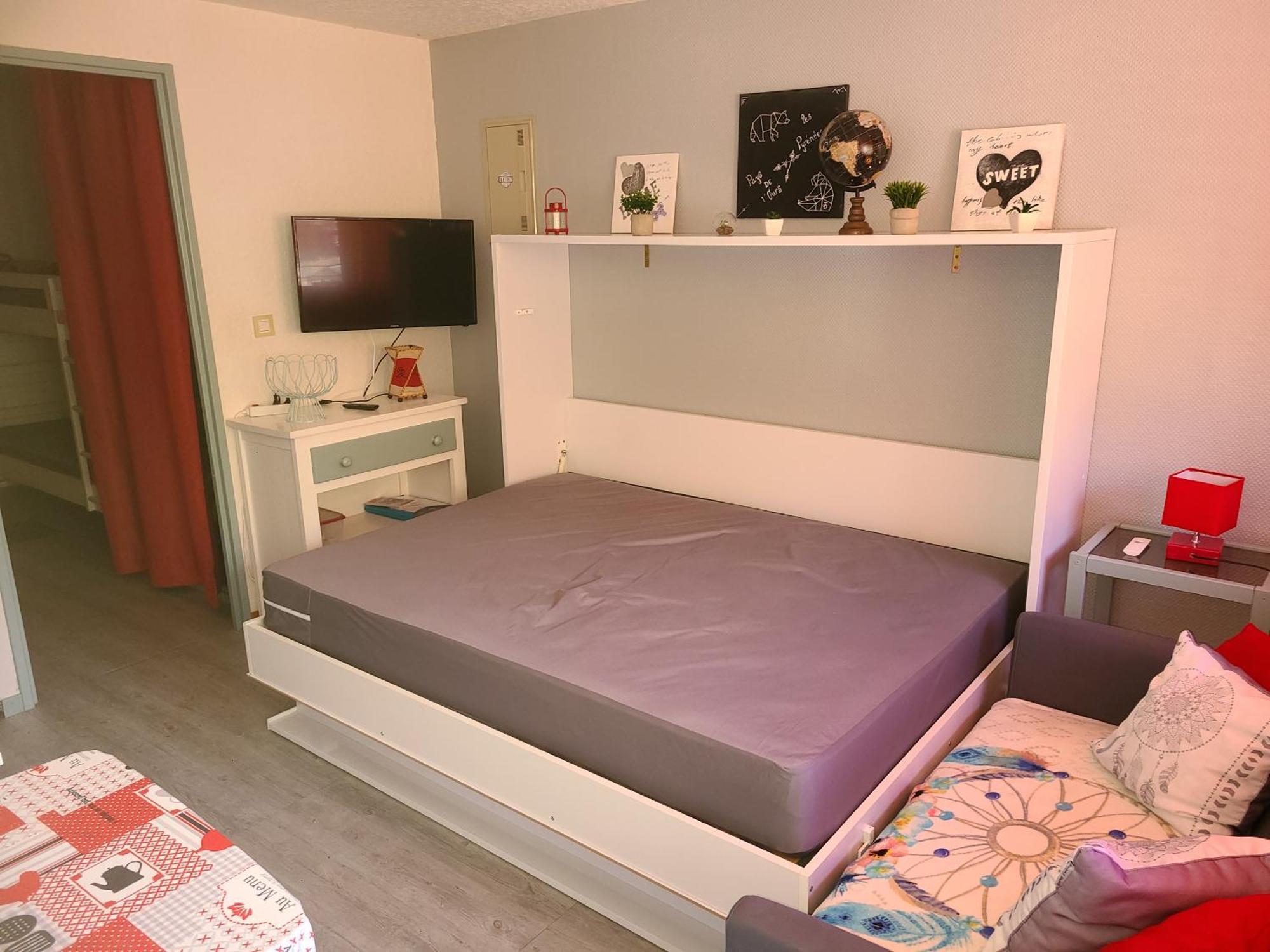 Studio St Lary village-vue montagne. Saint-Lary-Soulan Extérieur photo