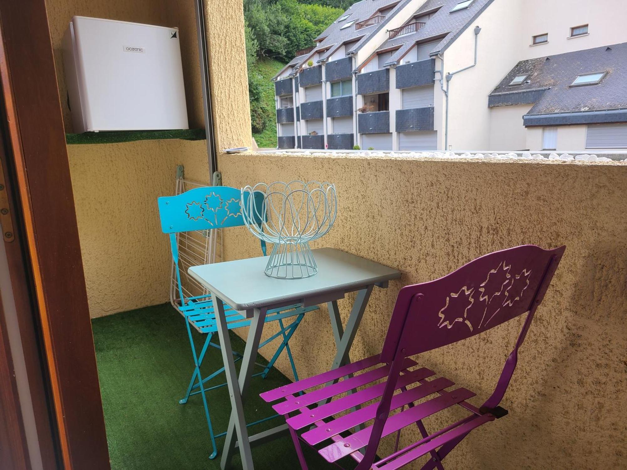 Studio St Lary village-vue montagne. Saint-Lary-Soulan Extérieur photo